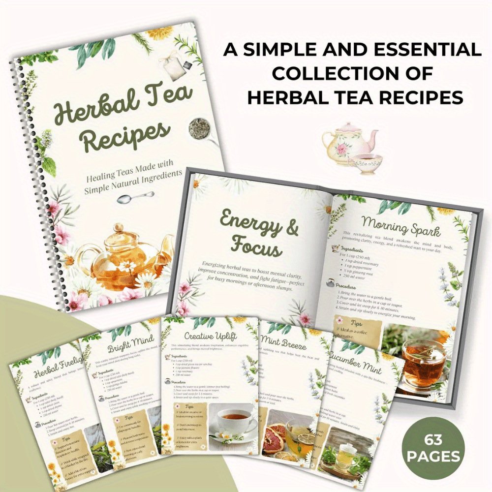 หนังสือสูตรชาสมุนไพร – สูตรชาส - Wellness Herbal Tea Blends บทวิจารณ์และราคา