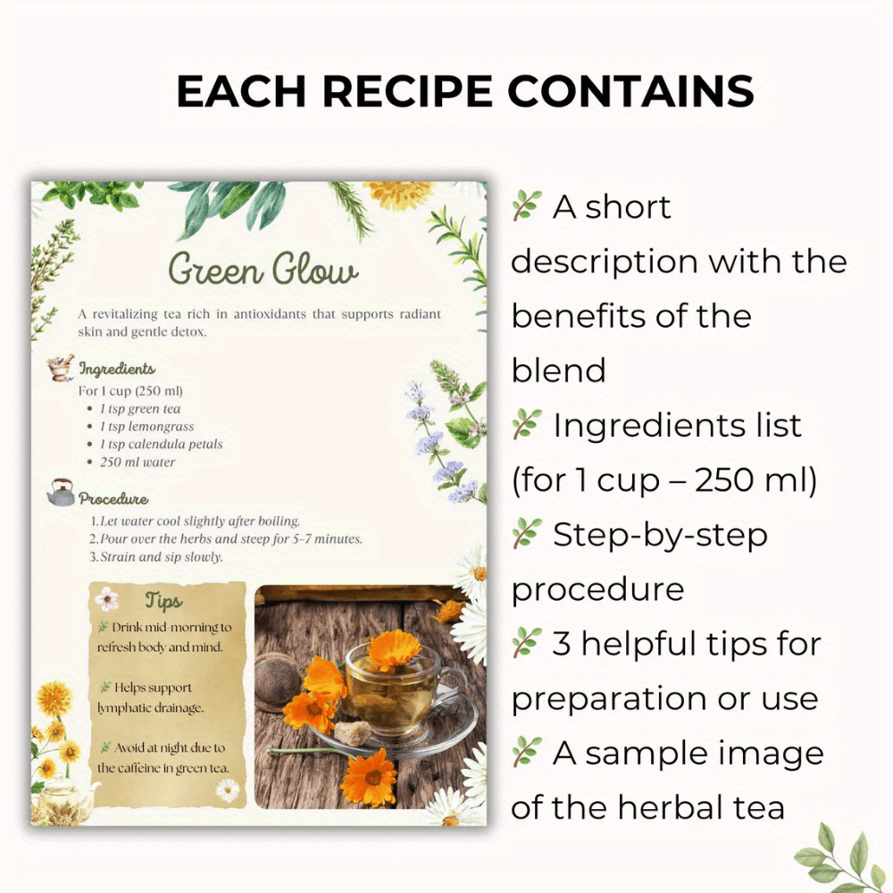 หนังสือสูตรชาสมุนไพร – สูตรชาส - Wellness Herbal Tea Blends บทวิจารณ์และราคา